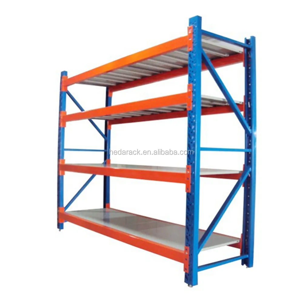 TMG Industrial Metal Storage Shelves Heavy-Duty Steel Frames 39 Linear Feet 700 lbs Capacity Per Shelf 