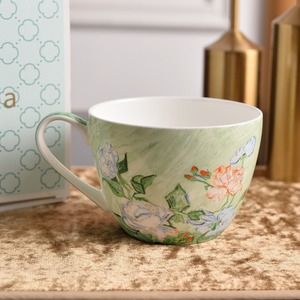 Wholesale White Rose Bone China Coffee <b>Set</b> <b>Mug</b> and Saucer Perfect for Gifting - Product Image 4