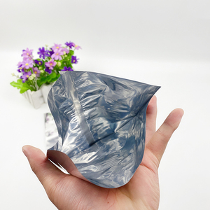 Nhà Sản Xuất Của Tùy Chỉnh Kích Thước Phân Hủy Sinh Học Bạc Ba Bên Con Dấu Phần Đóng Gói Túi Nhôm Lá Mylar Túi Xé notch - Product Image 3