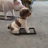 SGAI80 Outdoor Spielplatz Park Animatronisches Hunde-Modell Realistisches Roboter-Tierhunde-Modell zum Verkauf