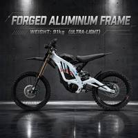 Moto tout-terrain électrique Surron Light Bee X 2026, puissance de pointe de 8 kW, moto électrique
