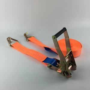 Sangles à cliquet rétractables pour remorque de bateau 5m, sangles d'arrimage à cliquet auto-rétractables pour moto et cargaison - Product Image 5