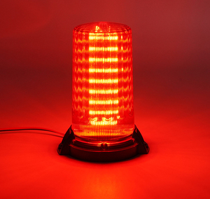 ไฟสัญญาณเตือนแบบหมุน LED 10-80V ไฟแฟลช ไฟฉุกเฉินสำหรับเสาสูง ติดตั้งด้วยแม่เหล็ก พร้อมปลั๊กจุดบุหรี่ มาตรฐาน CE สำหรับรถบรรทุก - Product Image 2