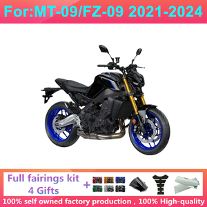 Kit Completo de Carenado para Motocicleta, Compatible con Yamaha MT09 FZ09 <span class=keywords><strong>MT</strong></span>-<span class=keywords><strong>09</strong></span> <span class=keywords><strong>MT</strong></span> <span class=keywords><strong>09</strong></span> 2021-2024, Kits de Carenado para Carrocería - Product Image 4