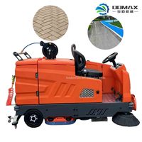 Balayeuse de voirie électrique sans fil pour le nettoyage des jardins, des routes et des sols – Machine de balayage et de lavage de voirie