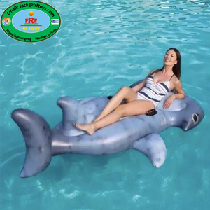 Raft gonflable en PVC en forme de requin marteau pour la piscine, idéal pour les fêtes d'é<span class=keywords><strong>t</strong></span>é - Product Image 2