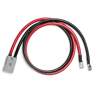 Cable de Batería Sparta Power de 4 AWG y 1 Pie con Conectores Rápidos SP120A y Terminales de Anillo de 3/8 Pulgadas - Product Image 1