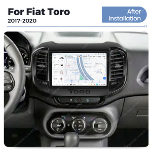 DUDUAUTO Pantalla Multimedia Android para Auto, Compatible con FIAT <span class=keywords><strong>Toro</strong></span> 2017-2020, con Bluetooth, Navegación, Carplay y Cámara de Retroceso - Product Image 4