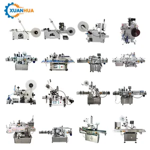 Automatic Double Side Labeling Machine Round Bottles Sticker Labeling Machine price