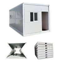 Conteneur de stockage pliable de luxe Maison Duplex Préfabriqué Maisons modulaires détachables Meubles Hôtel Chine Acier Moderne WH