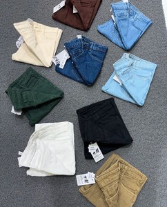 Pantalones <span class=keywords><strong>Vaqueros</strong></span> de Mezclilla de Pierna Recta Casuales de Invierno para <span class=keywords><strong>Hombre</strong></span>, Lavados, Medianos, Modernos, Versátiles, de Marca, al por Mayor, Tipo Cargo - Product Image 3