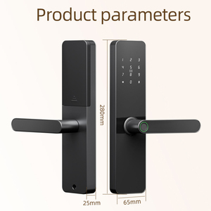 Cerradura de puerta inteligente barata, entrada sin llave, Huella Digital, tarjeta PIN, desbloqueo, Control de aplicación, bloqueo automático, Wifi, opcional para el hogar, apartamento, condominio - Product Image 2