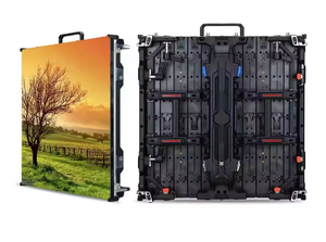 Trong nhà ngoài trời 8K chất lượng cao p2.6 p2.9 p3.9 kỹ thuật số linh hoạt cong mềm dẫn Màn hình hiển thị vòng tròn video tường - Product Image 4