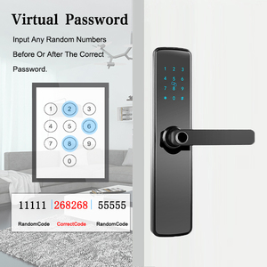 2025格安価格5 in 1 TTロックAPP Biometric指紋ドアロックハウスAirbnbオフィス用 - Product Image 3