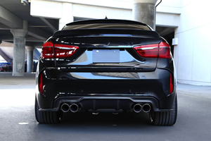 ชุดบอดี้คาร์บอนไฟเบอร์แท้คุณภาพสูงสไตล์3D กระโปรงข้างสำหรับ BMW F85 X5m/F86 <span class=keywords><strong>X6m</strong></span> - Product Image 6