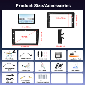 Autoradio Podofo 9'' 4+64G Qualcomm 8 Core per <span class=keywords><strong>Volkswagen</strong></span> <span class=keywords><strong>Touareg</strong></span> 2003-2010 con CarPlay/Android <span class=keywords><strong>Auto</strong></span> Wireless, WiFi 4G, Vendita all'Ingrosso OEM - Product Image 6