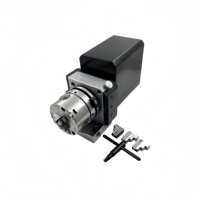 Poinçonneuse motorisée à 3 mâchoires, vitesse variable 50-300 tr/min pour le poinçonnage d'électrodes CNC et d'EDM, précision 0,005 mm HE-103D-110