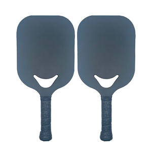 Pagaie de Pickleball USAPA en fibre de carbone noire standard avec logo personnalisé - Product Image 4