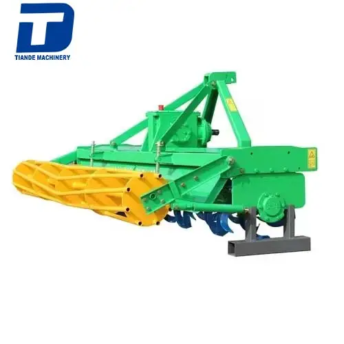 Implementos agrícolas 70-180HP tractor Rotavator Cultivador de alta calidad y eficiencia con rodillo
