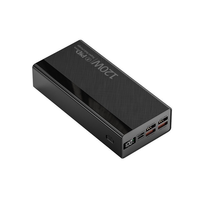 Wholesale Power Bank K60 3C120W Fast Charging Outdoor Live Mobile Power 80000 Large Capacity 50000mA Durable Eco-Friendly PVC