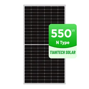 Industrial Solar Panels 550w 560W Paneles Solares 570W 580W N Type Solar Panel For Home Use