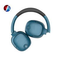 ANC BT 5,2 Auriculares inalámbricos con luz LED 40db Cancelación activa de ruido sobre la oreja Auricular 75H Duración de la batería Función impermeable