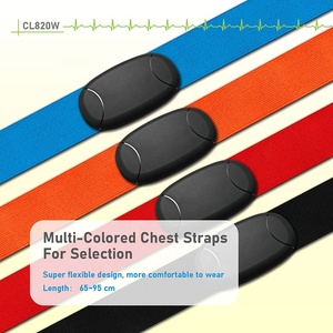 KWO Gym Fitness Sports Group Compatible Tracker BLE ANT + 5.3Khz Ip67 App Belt Capteur étanche <span class=keywords><strong>Polar</strong></span> Moniteur de fréquence cardiaque Sangle de poitrine - Product Image 5