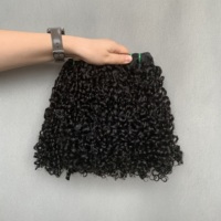 Paquetes de cabello humano SDD de muchos colores, paquetes de rizos Pixie de 24 pulgadas, color natural Perruques Naturel Cheveux Humain