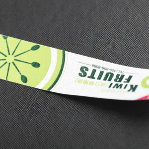 Special Paper Hot Stamping Self-adhesive Printing Customization Food Stickers Trademark Customization