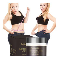 Crème amincissante chaude à l'huile de graines de jojoba pour le remodelage corporel, la perte de poids, la combustion des graisses du ventre et de la taille, et le massage anti-cellulite