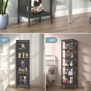 Grande vitrine en verre avec lumières - Product Image 5