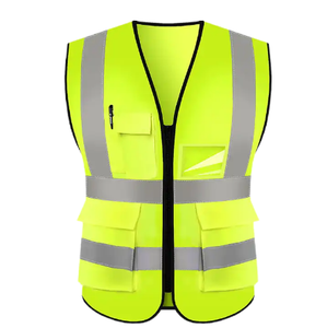Gece iş güvenliği için yüksek görünürlük yansıtıcı yelek güvenlik kıyafetleri - Product Image 1