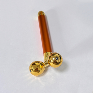 metallic skin tightening beauty tools 3D <b>Roller</b> Facial Massager for for Face Neck and Body - Product Image 3