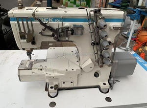 Máquina de Coser Industrial Computarizada Jack K6-UT Nueva, de Tres Agujas, de Accionamiento Directo, para Uso Doméstico, con Cama Cilíndrica Superior e Inferior, para Coser Fundas - Product Image 3