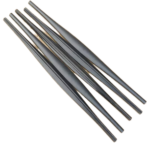 Palmes de plongée en apnée professionnelles KUBO en fibre de carbone pour adultes, forme de seiche, tube de lance taille L - Product Image 1