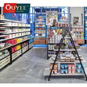 Tienda de suministros de belleza Rosa Tienda de cosméticos Diseño de decoración Escaparate de belleza Tienda de belleza Decoración de interiores para tienda de uñas - Product Image 3