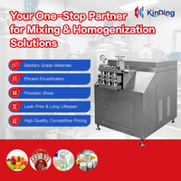 Machine de Pasteurisation et d'Homogénéisation de Lait, Jus Concentré, Vin Doux et Crème Glacée Haute Pression en Acier Inoxydable 304/316L
