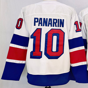 Maillots de hockey cousus pour hommes Igor Shesterkin <span class=keywords><strong>Chris</strong></span> Kreider Mika Zibanejad Matt Rempe Alexis Lafreniere Artemi Panarin Adam Fox - Product Image 4