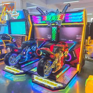 Simulateur de course d'arcade en métal à monnayeur, machine de jeu de simulation de conduite de haute qualité à vendre - Product Image 4