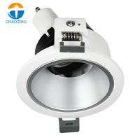 Foco LED empotrado mr16 de 7W, luz redonda moldeada para interiores y el hogar, superventas