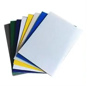 Oem 4mm Corrugated Plastic Layer Pad Sheet Coroplast Hollow 4'x8' Fluted Protection Polypropylene Divider Board