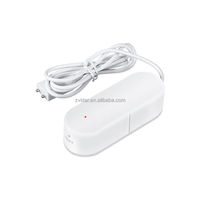 Zvidar ZigBee 3.0 Capteur de fuite d'eau Capteur d'inondation Alimentation par 2 piles AAA Fonctionne avec Home Assistant HomeSeer Smartthings Hubitat