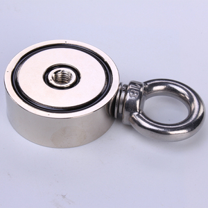 Imán de pesca de doble cara de neodimio superfuerte, cáncamo N42/N55, juguete de Material magnético, venta directa dorada, fabricante chino - Product Image 3
