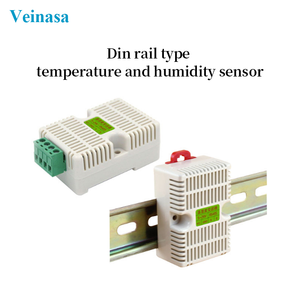 Sensor de Temperatura y Humedad Digital D23J para Riel DIN de 35 mm, Termómetro Higrómetro para Detección en Espacios Industriales, OEM ODM D - Product Image 1