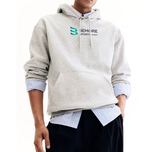 Venta al por mayor de fábrica: Sudadera con capucha de invierno para hombre, diseño personalizado, estampado digital, forro polar ligero, de secado rápido, para exteriores, estilo urbano. - Product Image 1