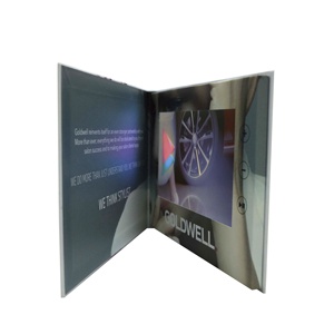 Tarjetas de registro de folleto de <span class=keywords><strong>video</strong></span> de tapa dura Popular de alta calidad 7 pulgadas A5 con pantalla Lcd - Product Image 6