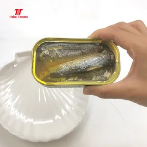 Sardinas Saladas 125g-Rico en Omega-3, Envasado en Aceite de Oliva-Delicia Marisco Saludable y Sabrosa