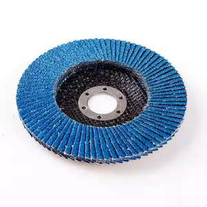 100x16mm 115x22mm 125x22mm 180x22mm Top Quality Zirconia Flexible Flap Disc in Korea Type