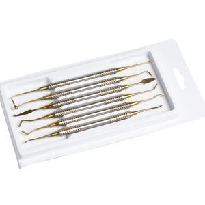 6-Piece Blue and Gold Dental Aesthetic Restoration Kit <b>Oral</b> <b>Care</b> Filler Set Equipment & Accessory for <b>Oral</b> Therapy - Product Image 4