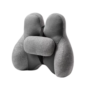 Protection ergonomique de la taille personnalisée vertèbre cervicale soulagement de la <span class=keywords><strong>douleur</strong></span> élastique correcteur assis siège de bureau sédentaire <span class=keywords><strong>coussin</strong></span> <span class=keywords><strong>lombaire</strong></span> - Product Image 1